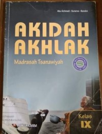 Image of Akidah Akhlak Madrasah Tsanawiyah Kelas IX