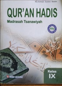 Image of Al-Qur'an Hadis Kelas IX
