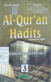 Image of Al-Qur'an Hadits Kelas 3