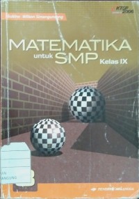Image of Matematika untuk SMP Kelas IX