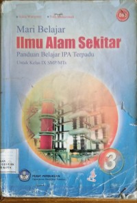 Image of MAri Belajar: Ilmu Alam Sekitar Kelas IX